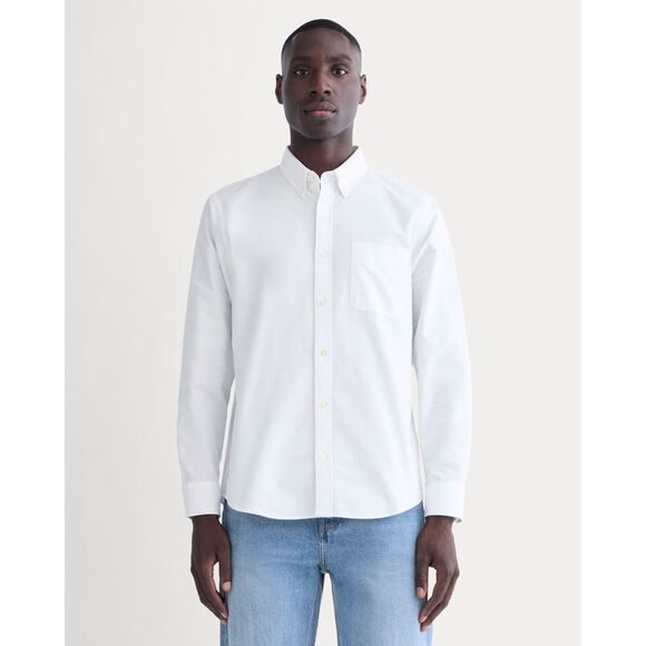 Everlane Other - Everlane White Slim Oxford Shirt Cotton Button Down Mens XL NWT Classic